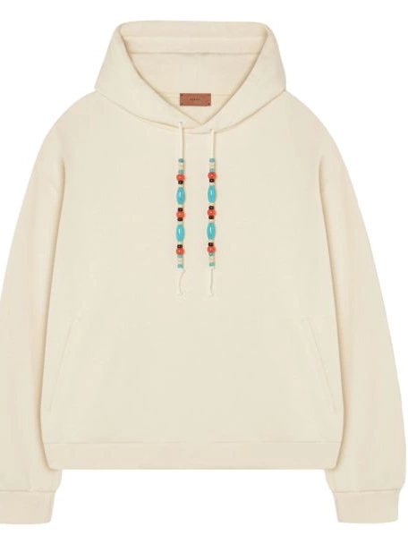 Cheap Terry hoodie French Women Alanui drawstring 0629